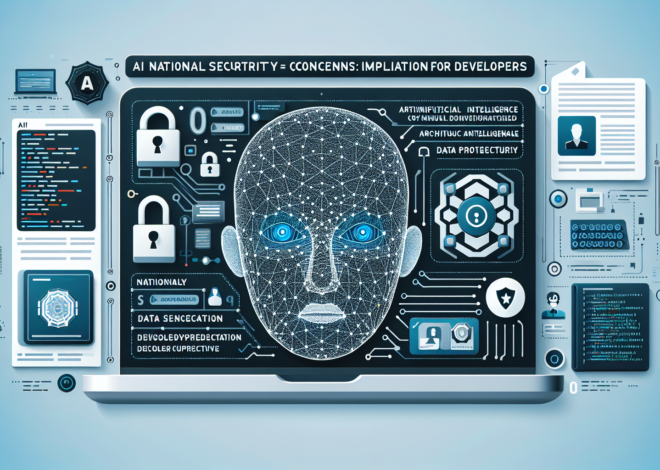 AI National Security Concerns: Implications for Developers