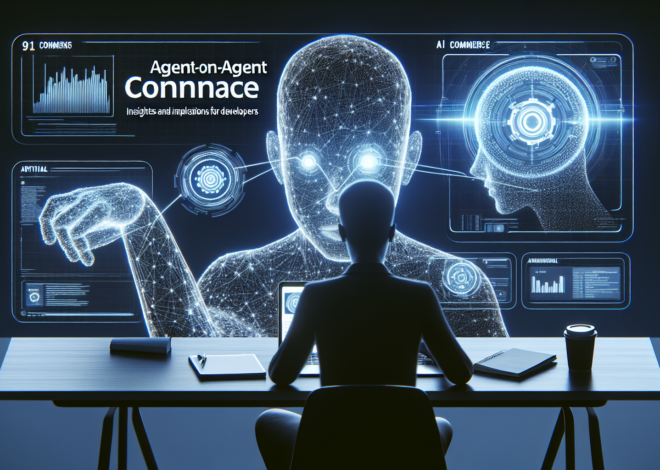 Agent-on-Agent Commerce: Insights and Implications for Developers