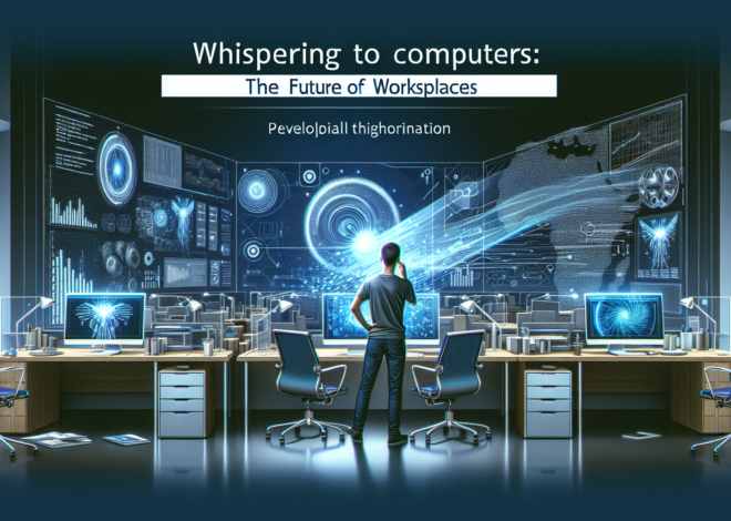 Whispering to Computers: The Future of Workspaces