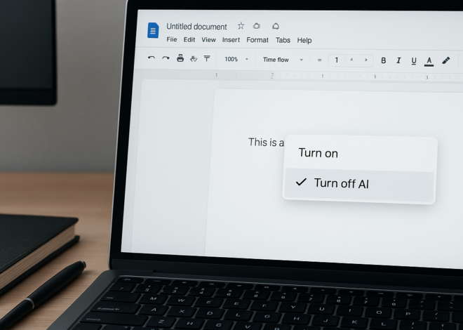 How to Turn Off AI in Google Docs: A Developer’s Guide