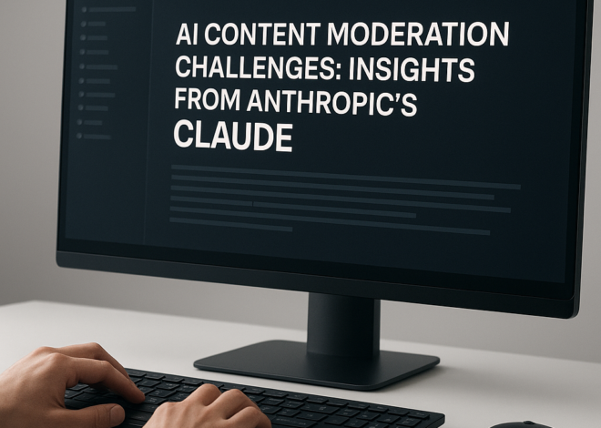 AI Content Moderation Challenges: Insights from Anthropic’s Claude