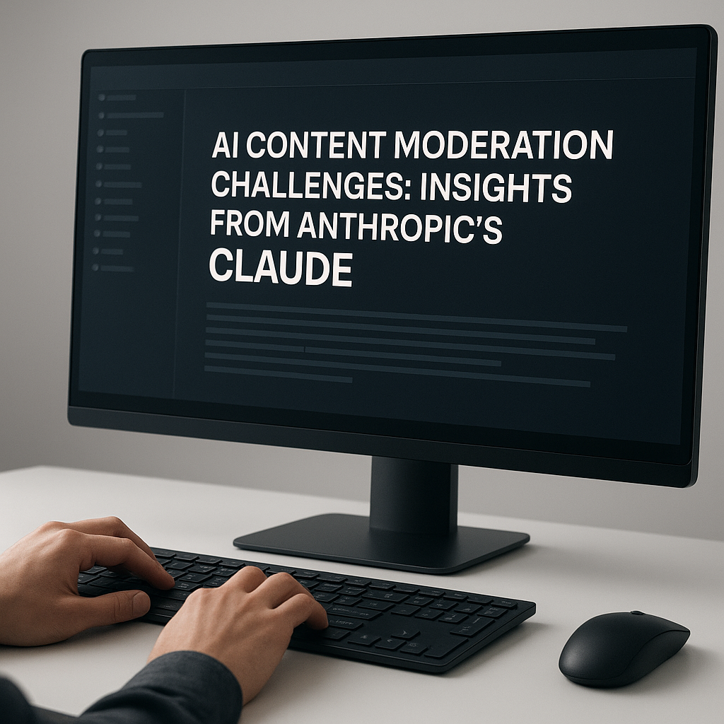 AI Content Moderation Challenges: Insights from Anthropic’s Claude